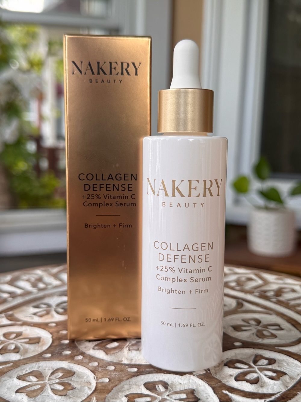 Nakery Beauty Collagen Defense 25% Vitamin C Complex Serum 1.69 oz New in Box